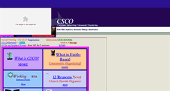 Desktop Screenshot of cscoweb.org